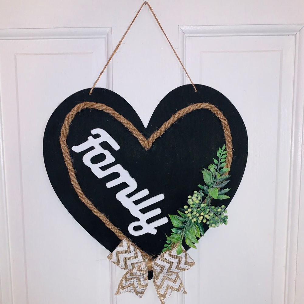 NEW FAMILY HOME DECOR SIGN